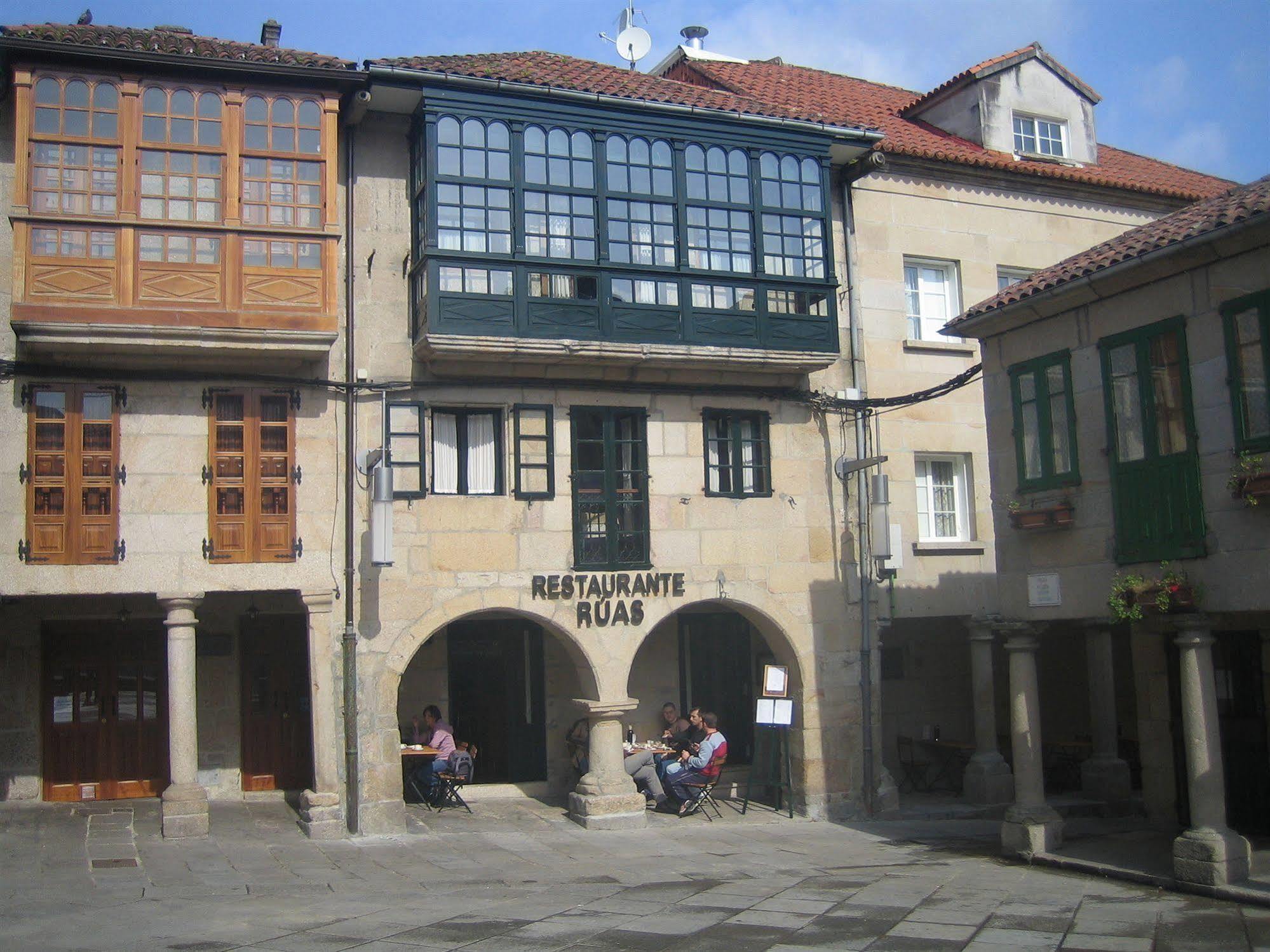 Hotel Restaurante Rúas Pontevedra Exterior foto